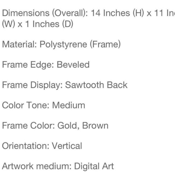 STUDIO MCGEE NWT floral arrangement wall art canvas -11x14 - Picture 5 of 6